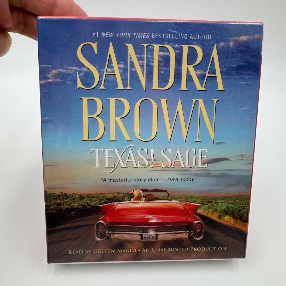 Texas! Sage: A Novel (Texas! Tyler Family Saga) by Sandra Brown 6 CDs